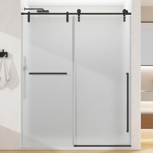 Frosted Glass Shower Door
