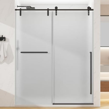 Frosted Glass Shower Door