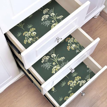 Vintage Floral Peel and Stick Wallpaper Botanical Contact Paper
