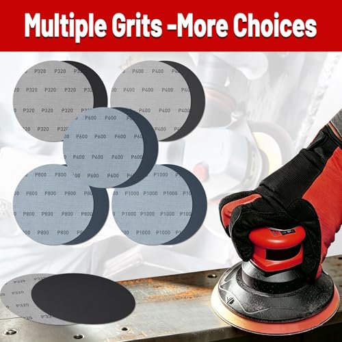 Sanding Discs 5 inch Hook and Loop Wet Dry Sandpaper