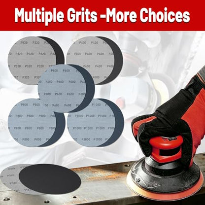 Sanding Discs 5 inch Hook and Loop Wet Dry Sandpaper