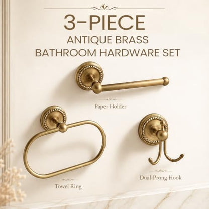 Antique Bathroom Hardware Set