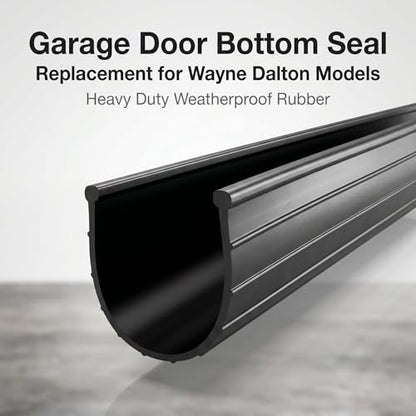 Replacement for Wayne Dalton Garage Door Bottom Seal 154448