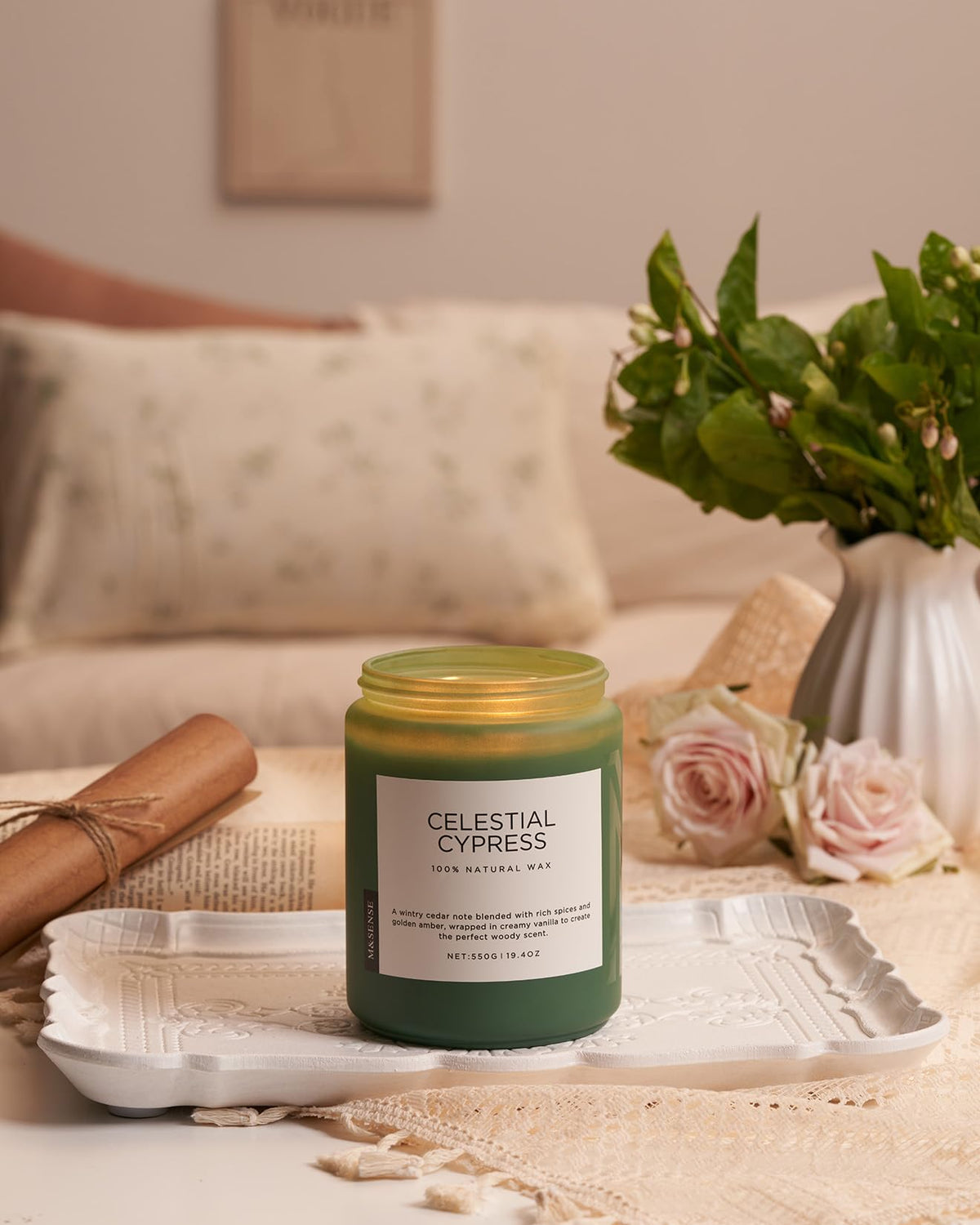 Celestial Cypress Large Scented Candles (Celestial Cypress)