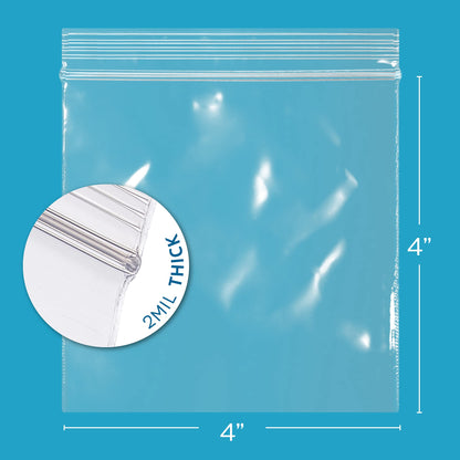 4" x 4" Zip Bags (4" x 4")