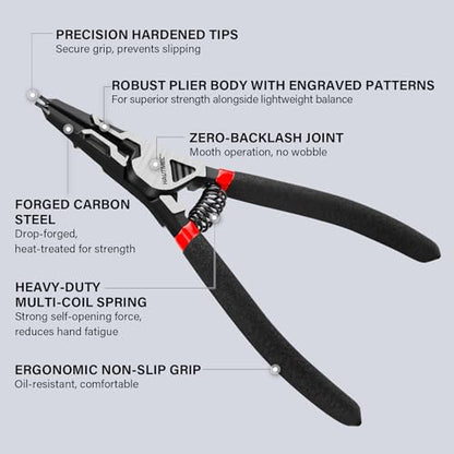 Snap Ring Pliers Set