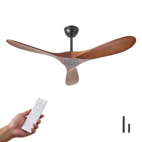 Wood Ceiling Fan 3 Blades Ceiling Fan for Indoor