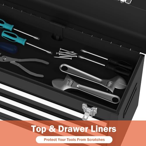 3 Drawer Metal Tool Box
