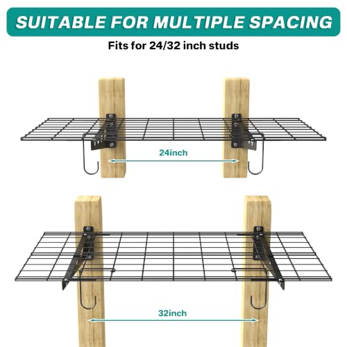 Wall Mounted Garage Wall Shelves