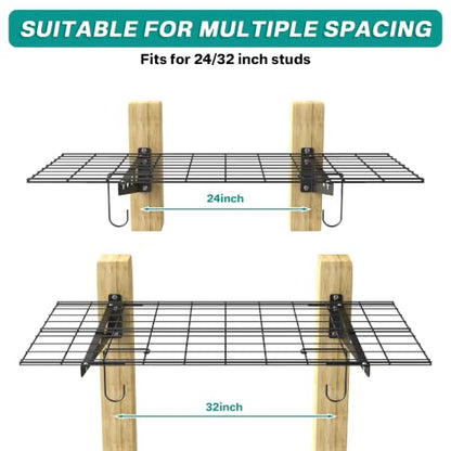 Wall Mounted Garage Wall Shelves
