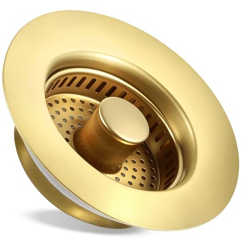 Kitchen Sink Drain Strainer and Stopper