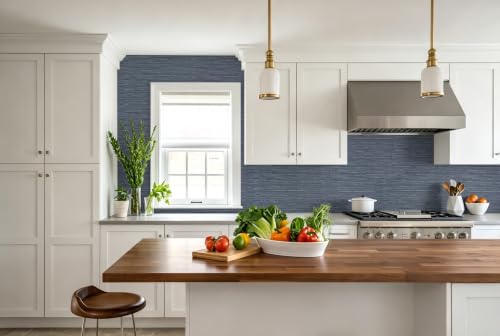 Grasscloth Peel and Stick Wallpaper Faux Linen Wallpaper Vinyl