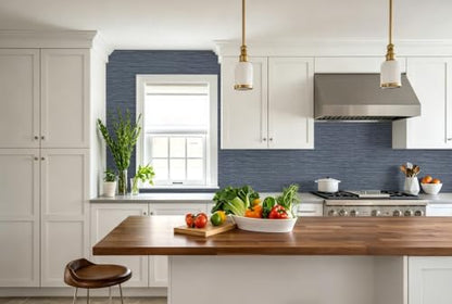 Grasscloth Peel and Stick Wallpaper Faux Linen Wallpaper Vinyl