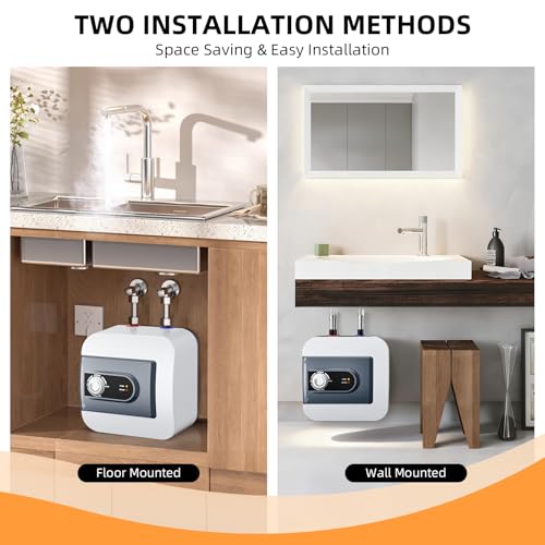 Electric Mini Tank Water Heater Under Sink Water Heater 1500W