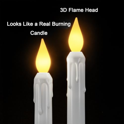 6 Pcs Sensor Dawn to Dusk Window Candles