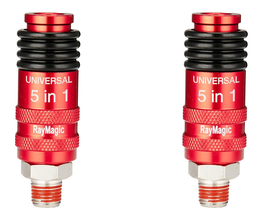 Upgraded 5IN1 Universal Quick Industrial Connect Coupler