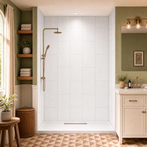 3 Piece Shower Wall Panel Surround Kit