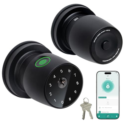 Smart Fingerprint Door Knob