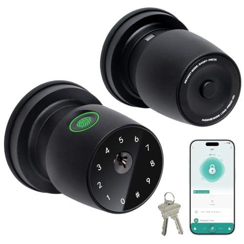 Smart Fingerprint Door Knob