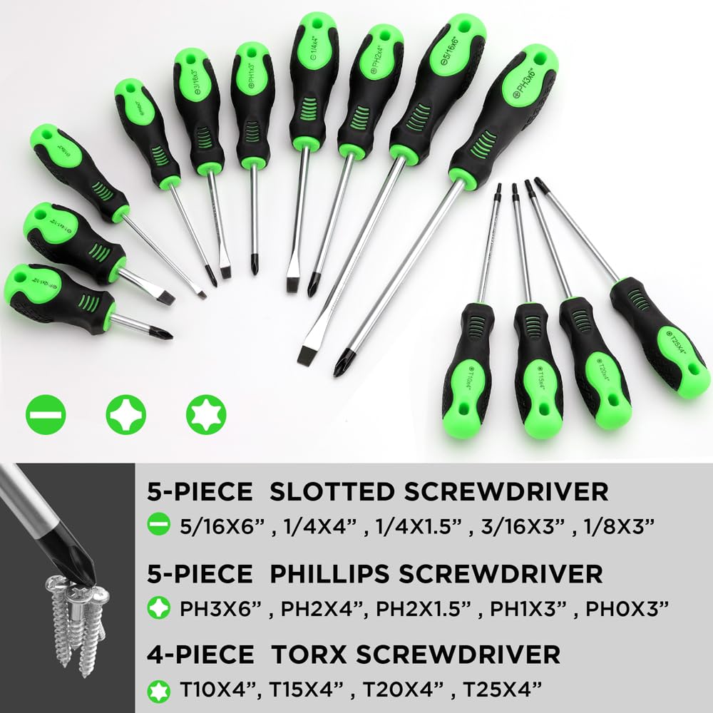 SWANLAKE 86PCS Magnetic Screwdriver Set (86-Piece Magnetic Screwdriver Set)