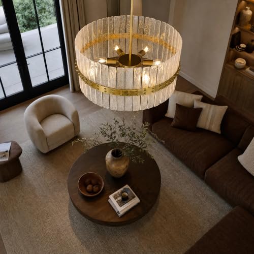 Handmade Bubble Glass Chandelier