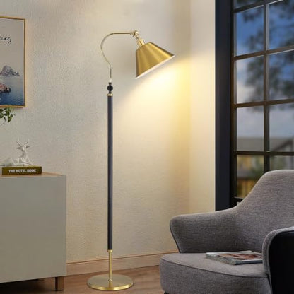 Black Solid Wood lamp Post Floor lamp