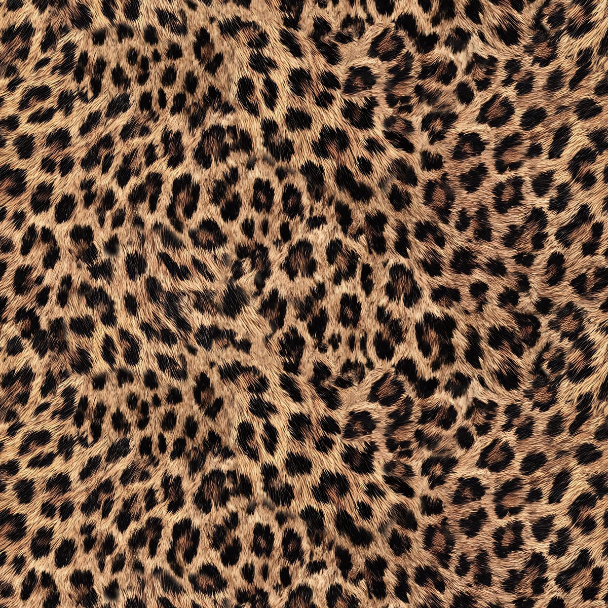 Cheetah Print Wallpaper Peel and Stick (Brown / 17.3"x 118.11")