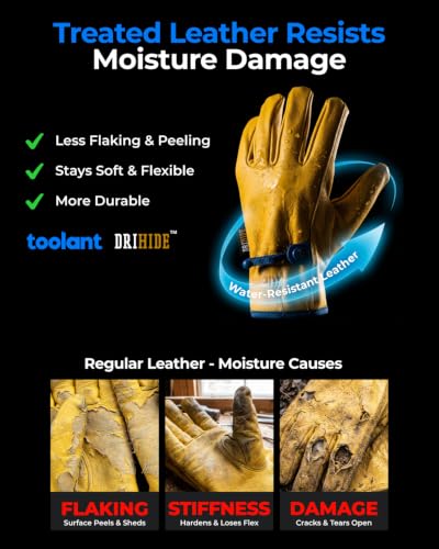 DRIHIDE Leather Work Gloves