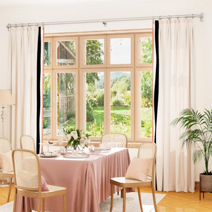 Silver Curtain Rod 32 (Silver / 32 to 114")