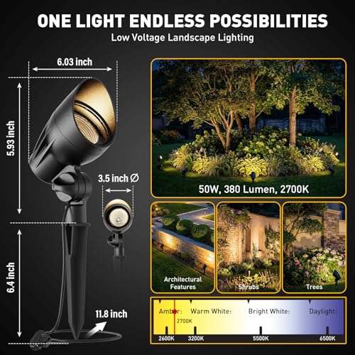 Low Voltage Landscape Lighting 12V 50W