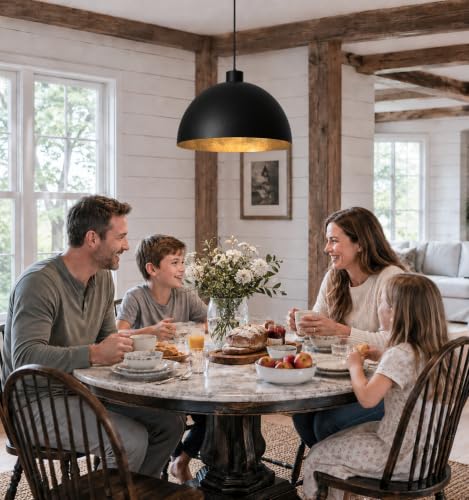 Oversized Dome Pendant Light