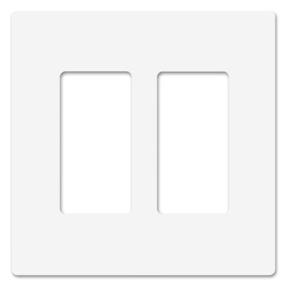 Midsize Screwless Light Switch Cover Plate