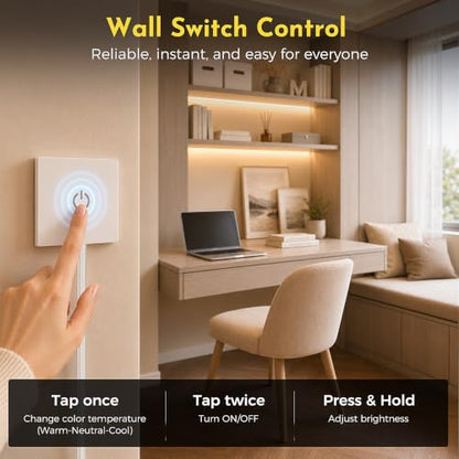 Under Cabinet LED Lighting Bars Plug
