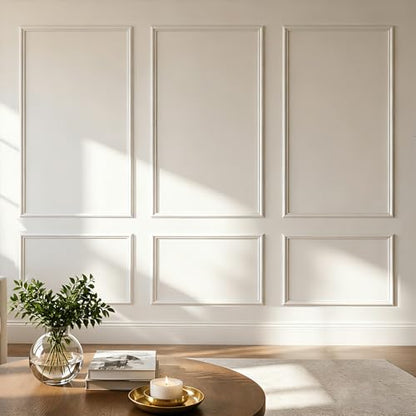 Pre Cut Peel & Stick Wall Molding Box Moulding Trim