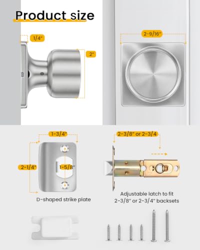 Door Knobs 2812AA