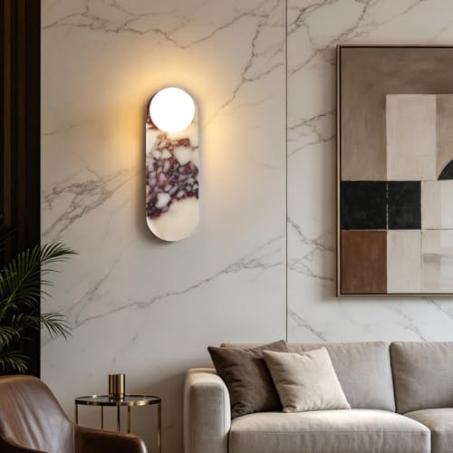 Natural Stone Wall Sconce
