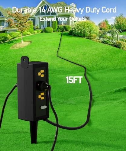 Outdoor Power Strip Weatherproof