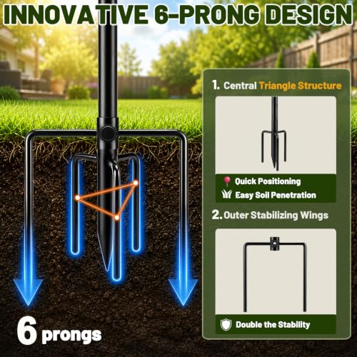 Outdoor String Light Poles 10 ft with Detachable Side Crossbars