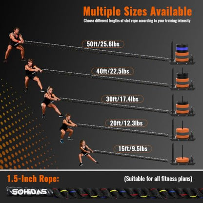 Weight Sled Rope
