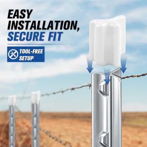 Safe T Shaped Post Caps