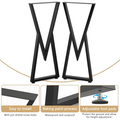 Metal Table Legs (40 IN)