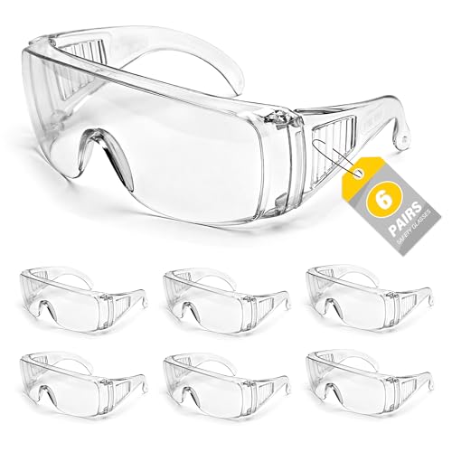 Clear Safety Glasses Over Eyeglasses