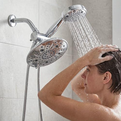 8" Dual Shower Head Combo