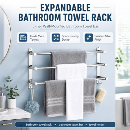 Expandable Bathroom Towel Rack 16.34 (Expandable Bathroom Towel Rack)