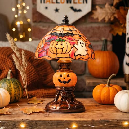 Handmade Halloween Painted Lamp