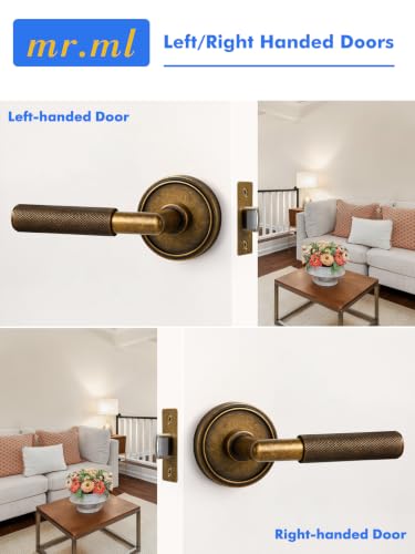 Knurled Door Lever