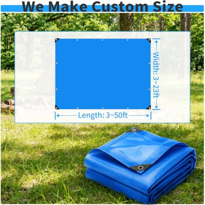 Custom Pattern Waterproof Tarps