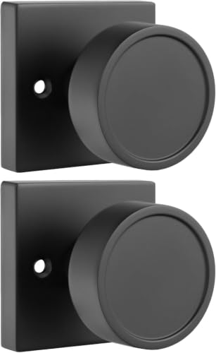 Black Gold Round Door Knob MS7062