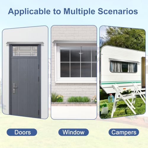 Door Rain Drip Guard Aluminum