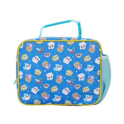 Lanky Box Favorite Characters Insulated Lunch Kit (Lanky Box Favorite Blue)